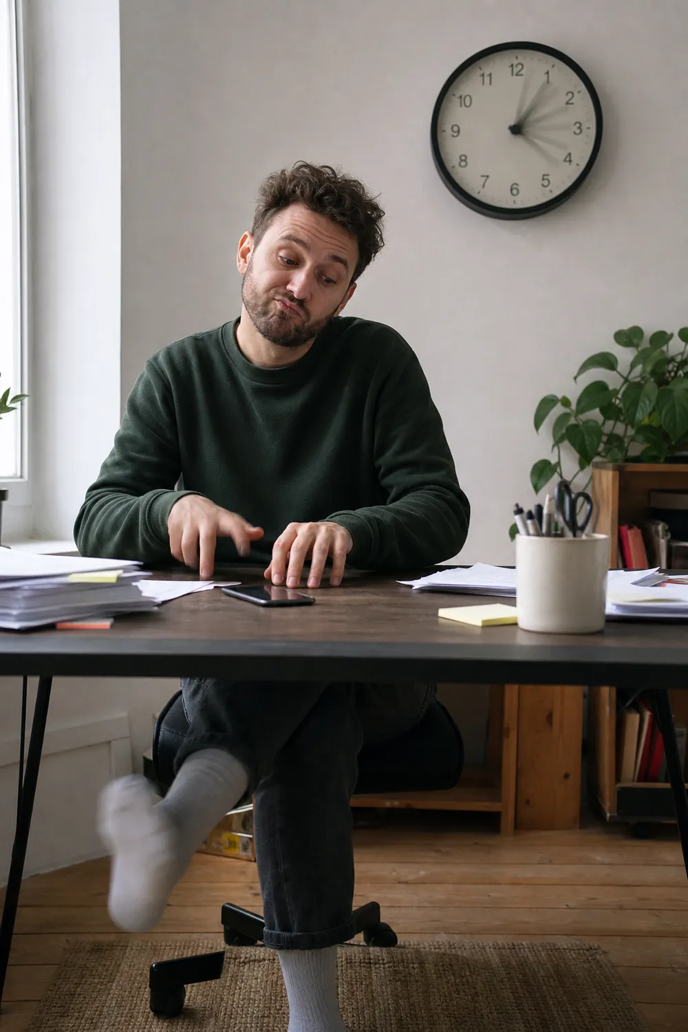 Realistic photo illustrating: How an AI Payment Reminder Gets Invoices Paid