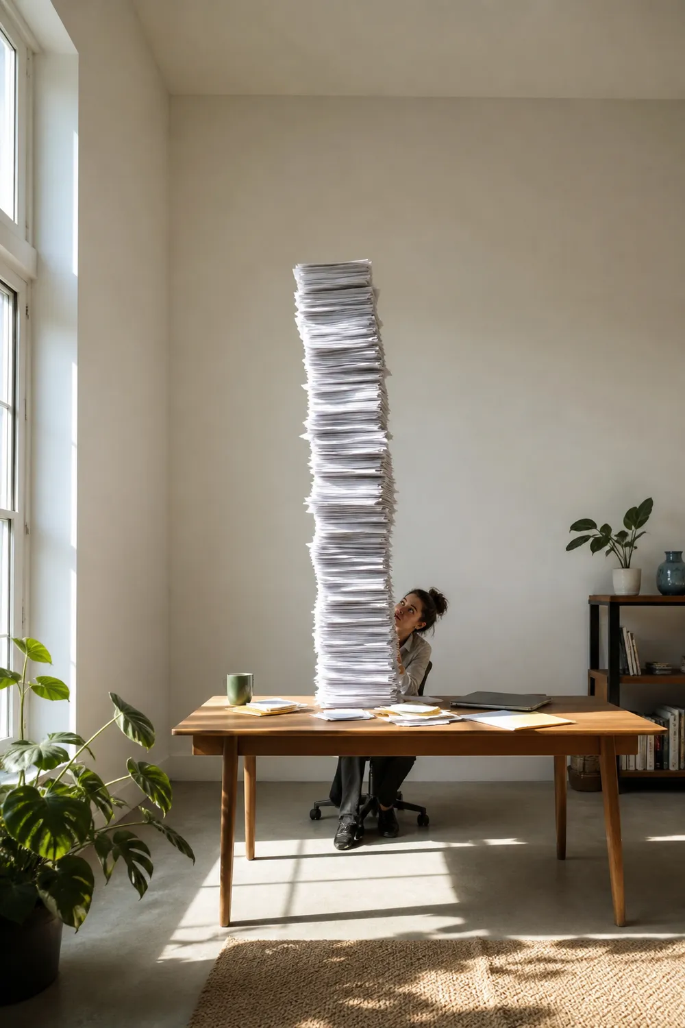 Realistic photo illustrating: When Should Freelancers Stop Work for Nonpayment?